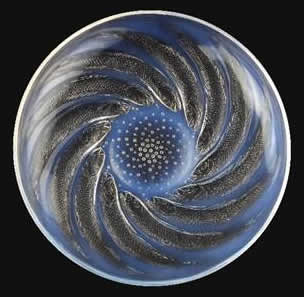 Rene Lalique Poissons Bowl 