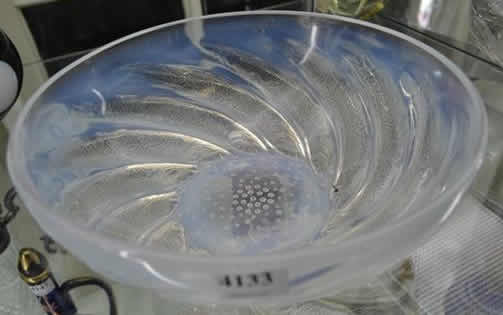 Rene Lalique Poissons Bowl 