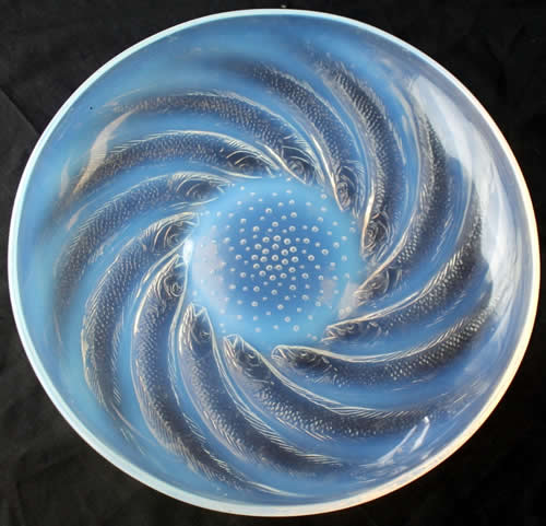 Rene Lalique Poissons Bowl 