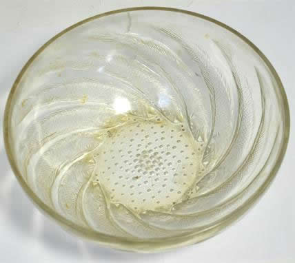Rene Lalique Poissons Bowl 