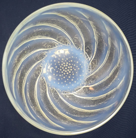 Rene Lalique Poissons Bowl 