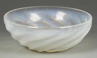 Rene Lalique Poissons Bowl 