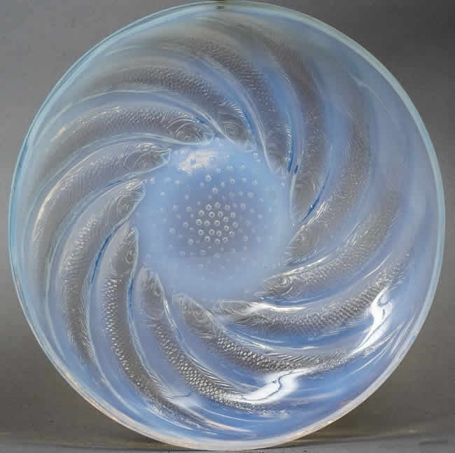 Rene Lalique Poissons Bowl 