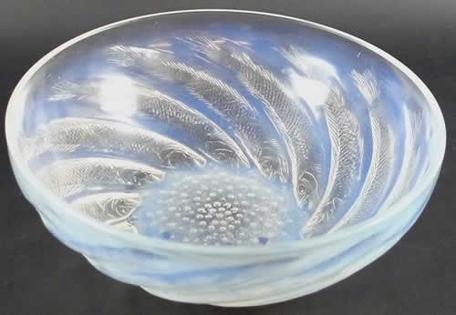 Rene Lalique Poissons Bowl 