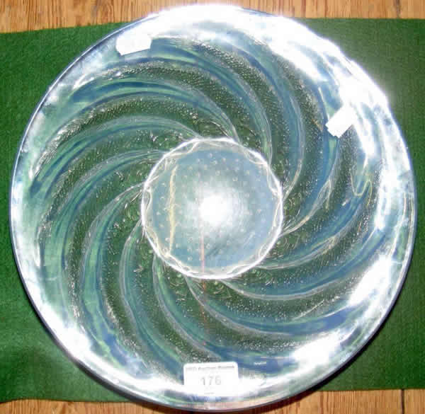 Rene Lalique Poissons Bowl 