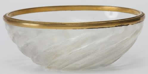 Rene Lalique Poissons Bowl 