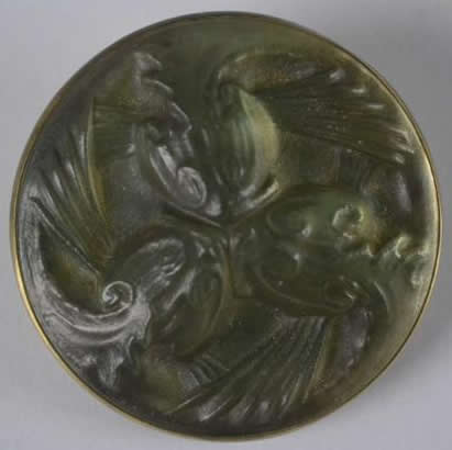 R. Lalique Poissons Broche