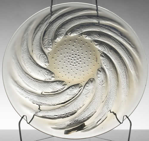 Rene Lalique Poissons Coupe Ouverte 