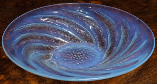 Rene Lalique Poissons Coupe Ouverte 