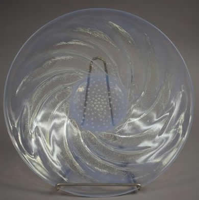 Rene Lalique Poissons Coupe Ouverte 
