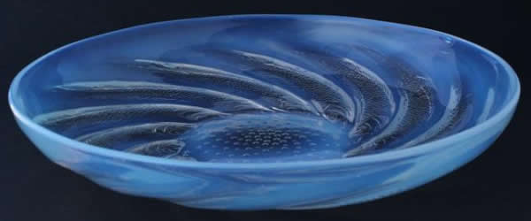 Rene Lalique Poissons Coupe 