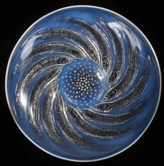 Rene Lalique Poissons Coupe 