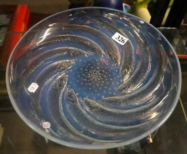 Rene Lalique Poissons Coupe 