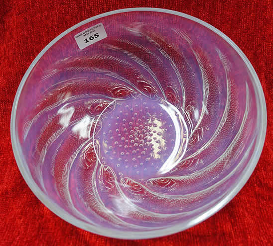 Rene Lalique Poissons Coupe 
