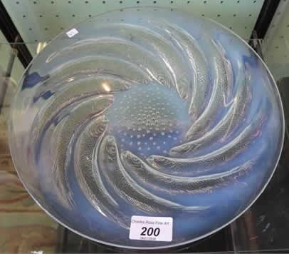 Rene Lalique Poissons Coupe 