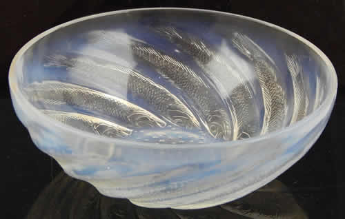 Rene Lalique Poissons Coupe 