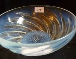 Rene Lalique Poissons Coupe 