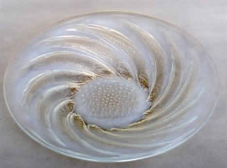 Rene Lalique Poissons Bowl 