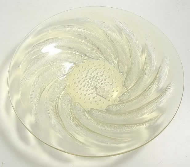 Rene Lalique Poissons Bowl 
