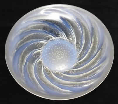 Rene Lalique Poissons Bowl 