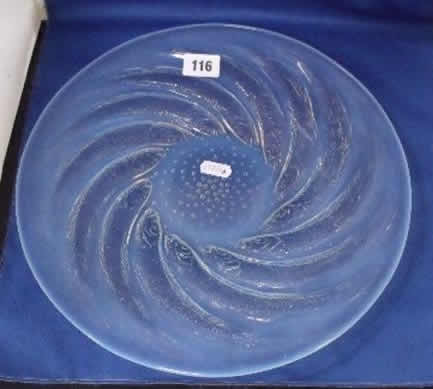 R. Lalique Poissons Plate