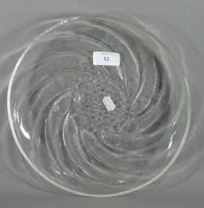 R. Lalique Poissons Plate