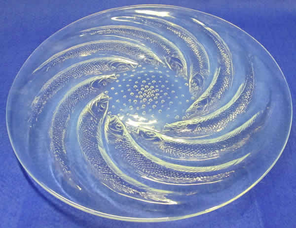 R. Lalique Poissons Plate
