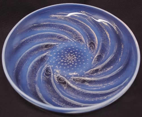 R. Lalique Poissons Plate