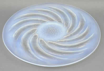 Rene Lalique Poissons Plate 