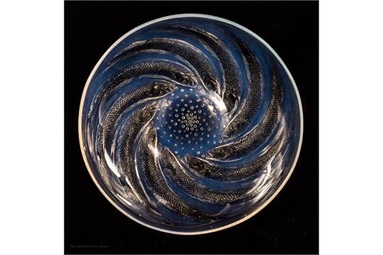 Rene Lalique Poissons Bowl 