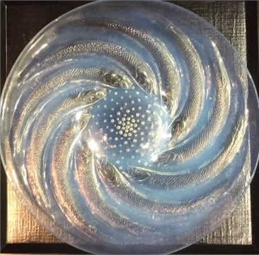 R. Lalique Poissons Plate