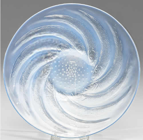 R. Lalique Poissons Plate