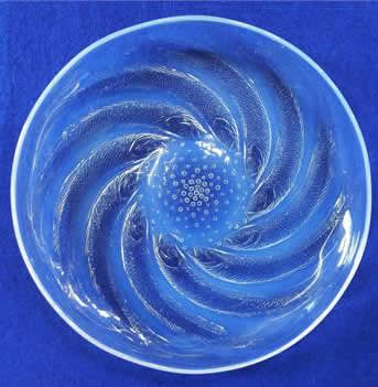 R. Lalique Poissons Plate
