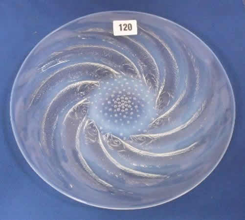 R. Lalique Poissons Plate