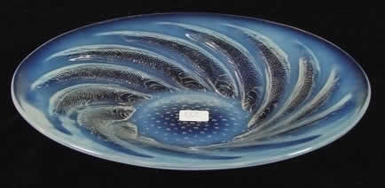 Rene Lalique Poissons Bowl 