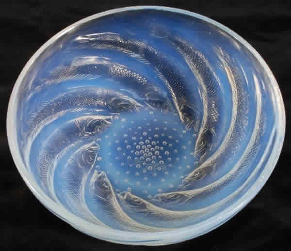 R. Lalique Poissons Bowl