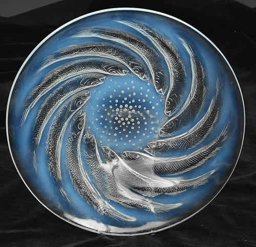 Rene Lalique Poissons Bowl 