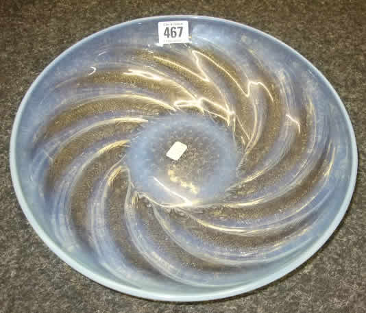 Rene Lalique Poissons Bowl 