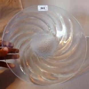 Rene Lalique Poissons Bowl 