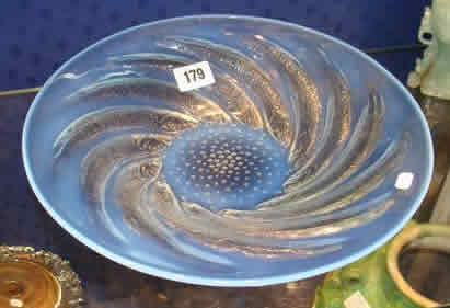 Rene Lalique Poissons Bowl 
