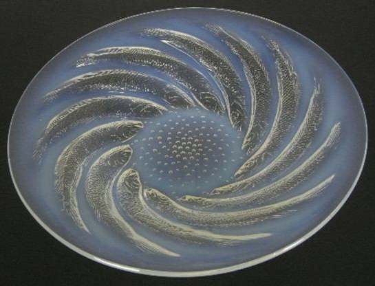 Rene Lalique Poissons Bowl 