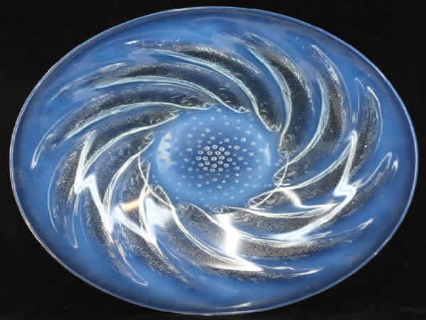 Rene Lalique Poissons Bowl 