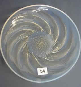 Rene Lalique Poissons Bowl 