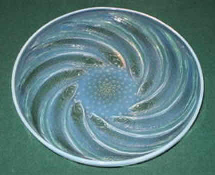 Rene Lalique Poissons Bowl 