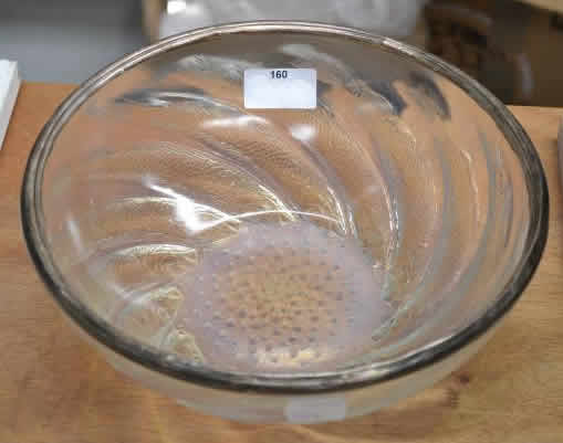 Rene Lalique Poissons Bowl 