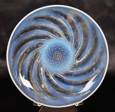 Rene Lalique Poissons Coupe 