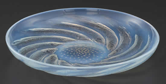 Rene Lalique Poissons Coupe 