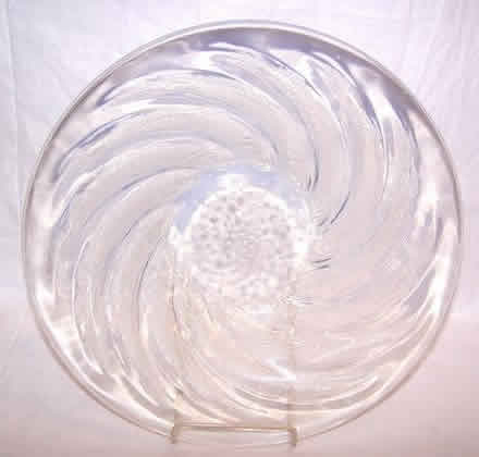 Rene Lalique Poissons Plate 