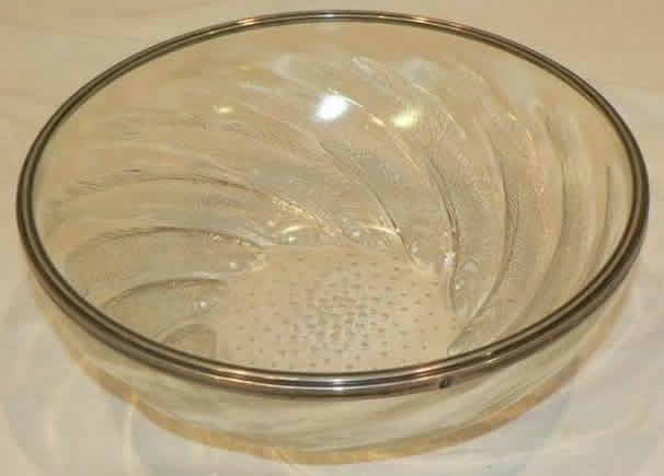 Rene Lalique Poissons Bowl 