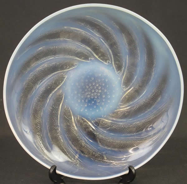 Rene Lalique Poissons Shallow Bowl 